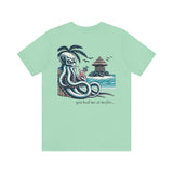 Kraken Unisex Tee - Sipping a Mojito Sea Monster T-Shirt